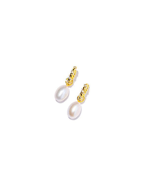 Evelyn Freshwater Pearl Earrings - image
