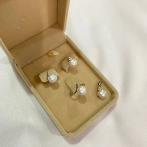 Triangle Freshwater Pearl Set - image