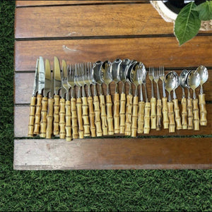 Natural Bamboo Cutlery - image