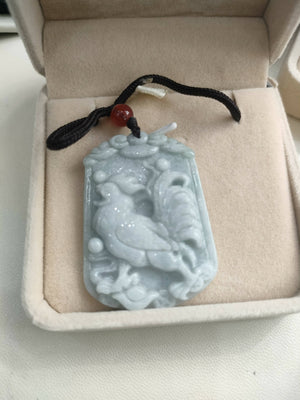 Jade pendant ROOSTER - image