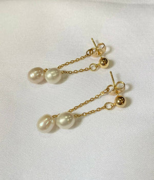 Alexa Freshwater Pearl Earrings - image