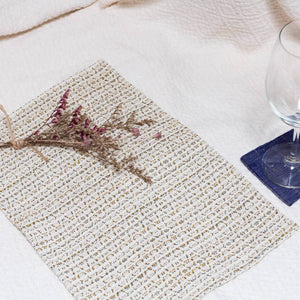 Abaca/Linen/Cotton Handwoven Placemat - image