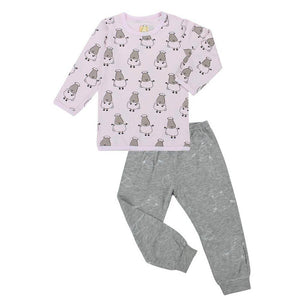 Long Sleeve Pajamas + Pants Set - image