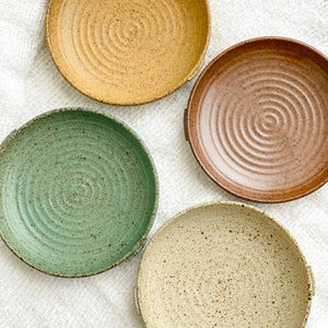 Mayon Large Stonerware Plate - image