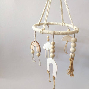 Macrame Nursery Mobile - image