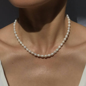 Astrid Dainty Pearl Necklace - image