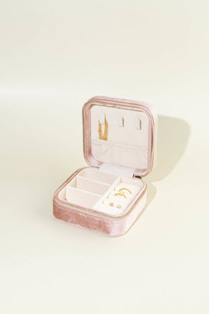 Trinket Box in Nude Pink - image