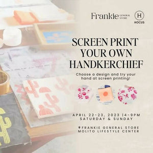 Screen print your own Handkerchief - image