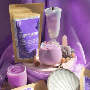 The Supermoon Milk Butterfly Pea Dreamy Latte - image