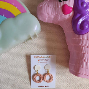 Rainbow Kid's Donut Earrings - image