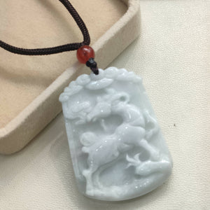 JADE PENDANT GOAT - image