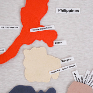 Felt Philippine Map - image