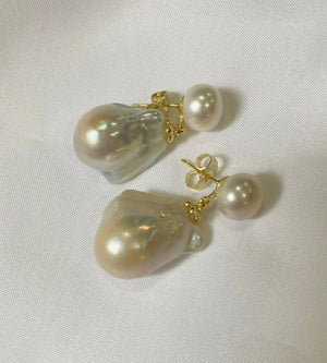 Abigail Freshwater Pearl Earrings - image